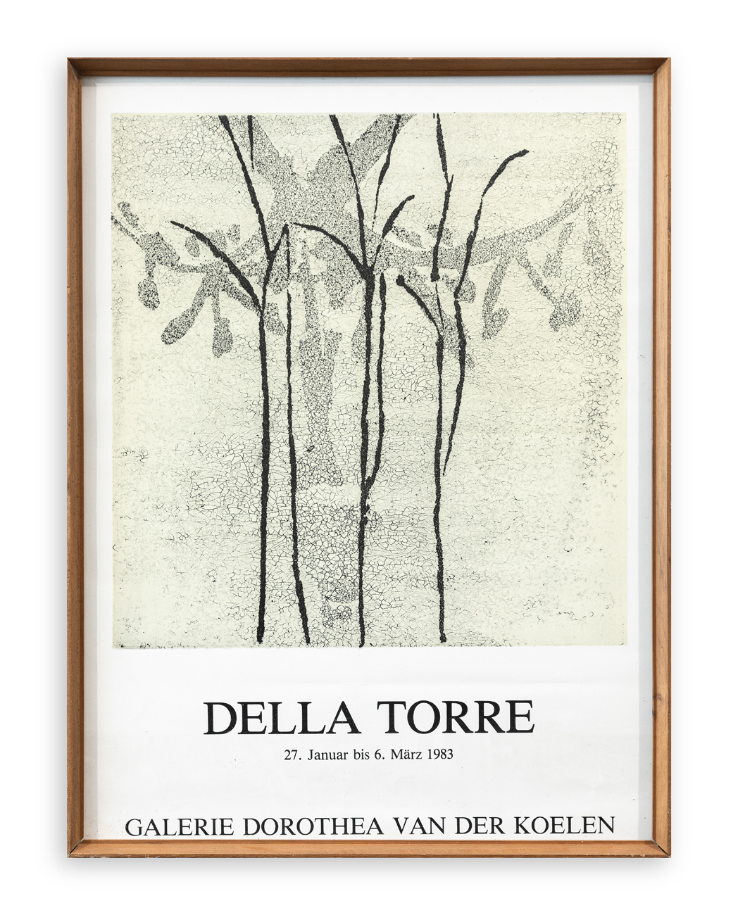MANIFESTO (ENRICO DELLA TORRE) Manifesto edito in occasione della mostra di...