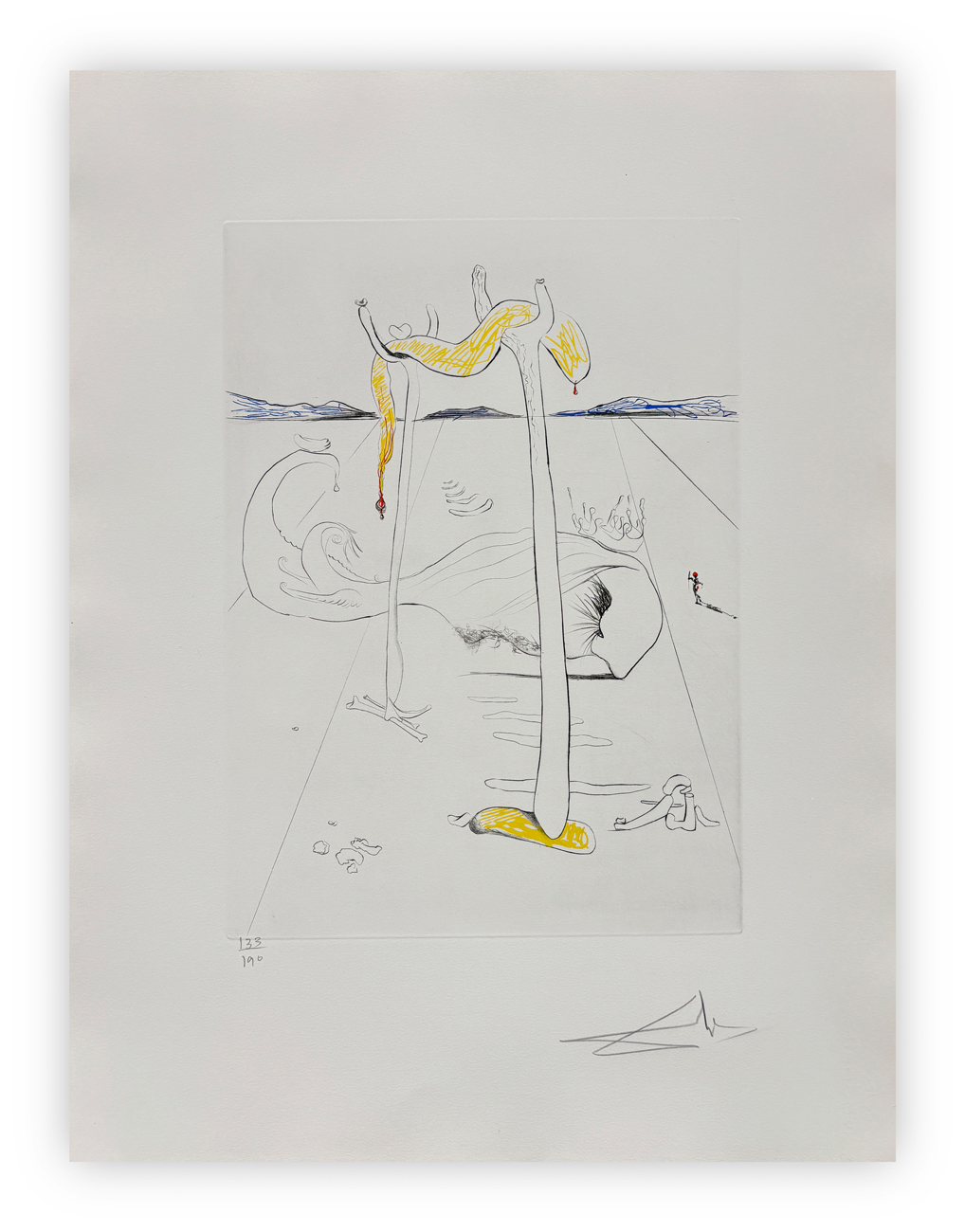SALVADOR DALÌ (1904-1989) - Senza Titolo, 1974