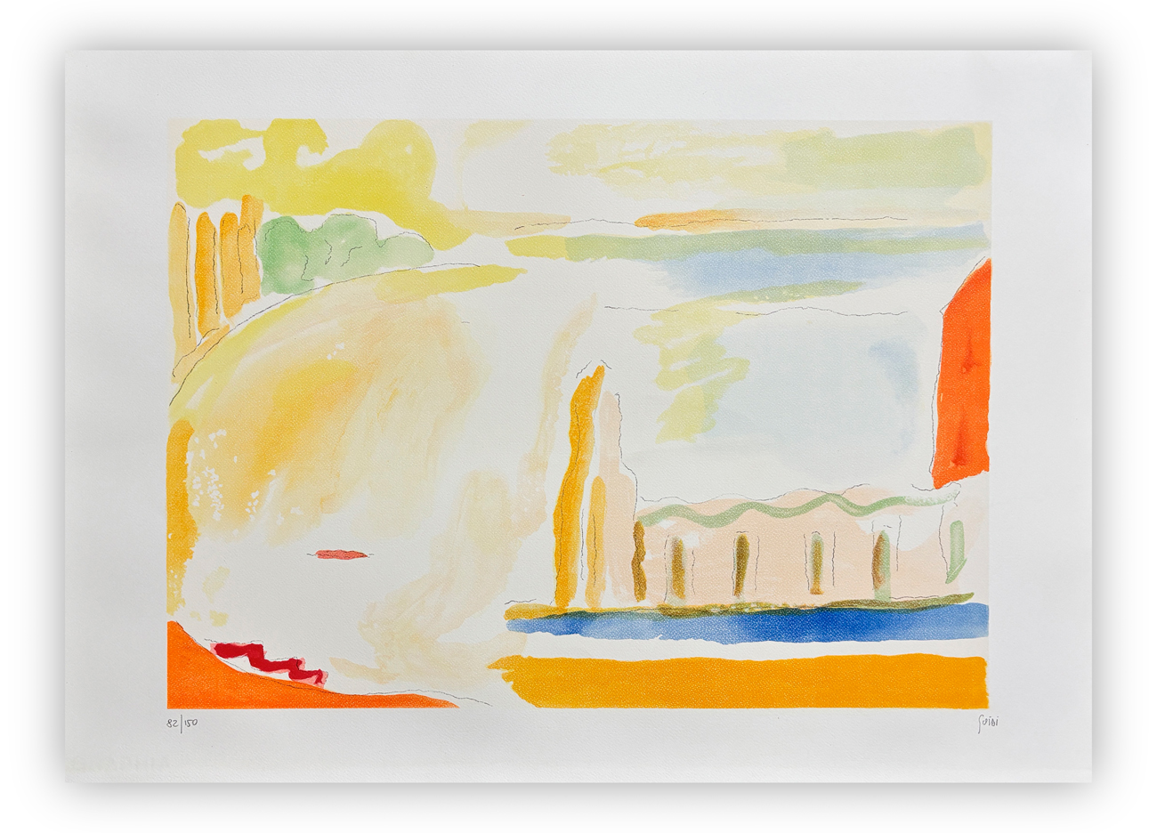 VIRGILIO GUIDI (1891-1984) - Senza Titolo