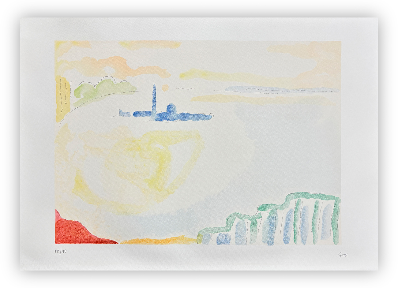VIRGILIO GUIDI (1891-1984) - Senza Titolo