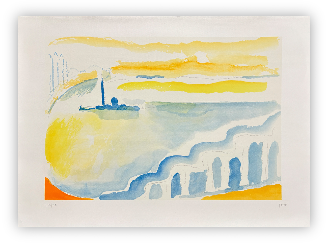 VIRGILIO GUIDI (1891-1984) - Senza Titolo