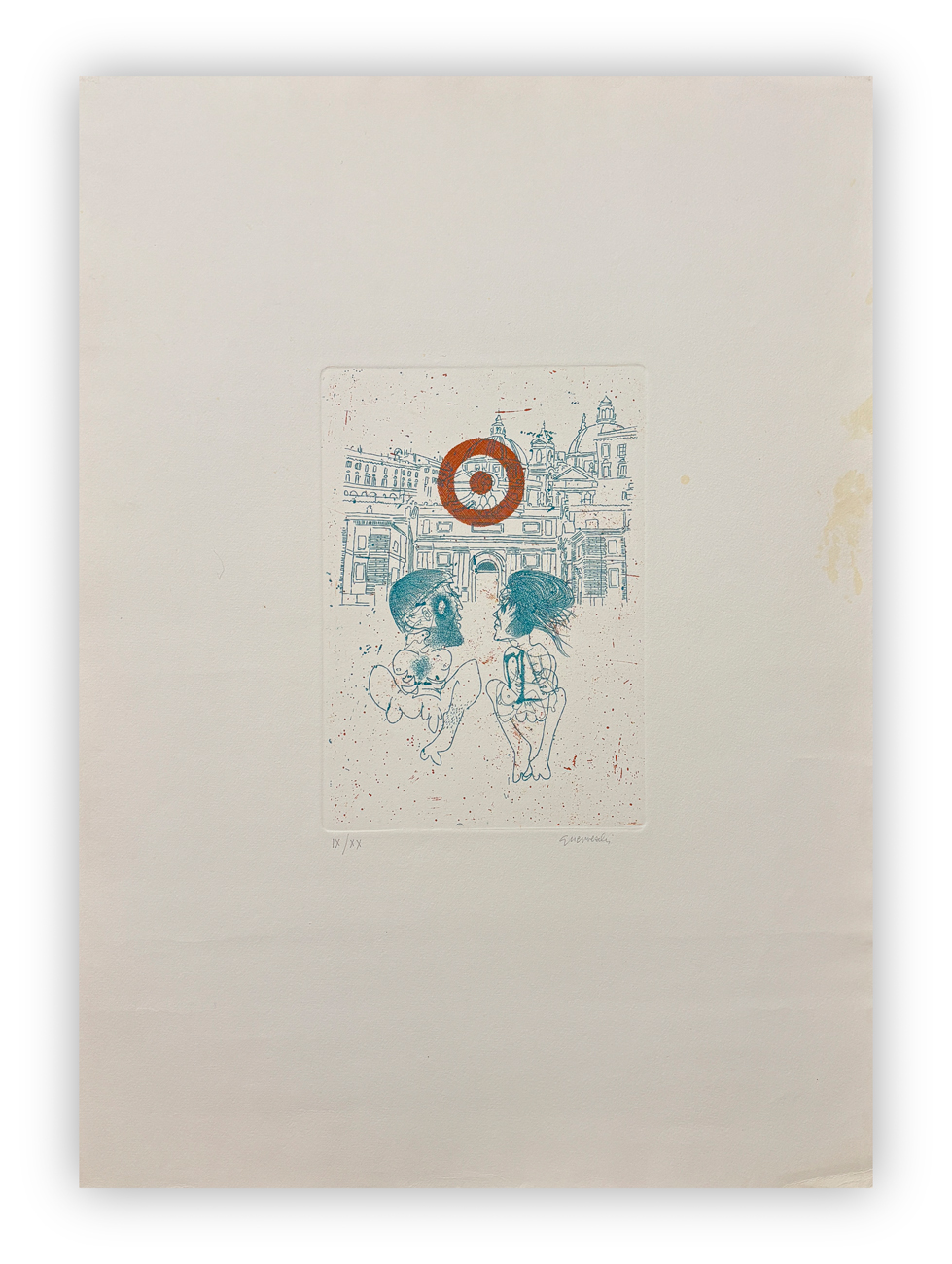 GIUSEPPE GUERRESCHI (1929-1985) - Senza Titolo