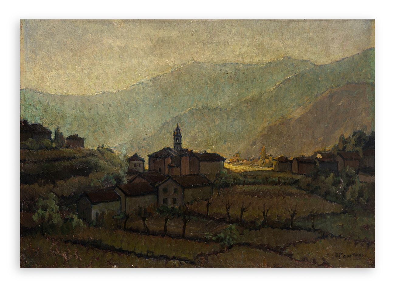 DANIELE FONTANA (1900-1984) - Senza Titolo