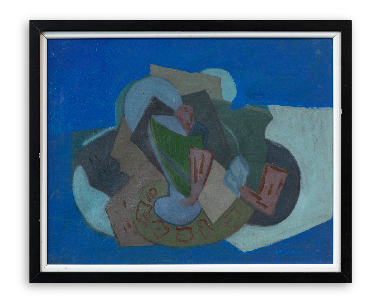 GIUSEPPE DE LUCA (1943) - (Natura morta) - Periodo cubista, 1965