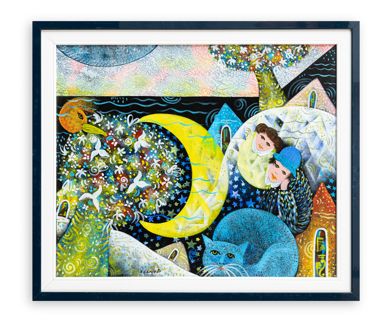RAIMONDO CARDELLI (1938-2008) - Sotto la luna