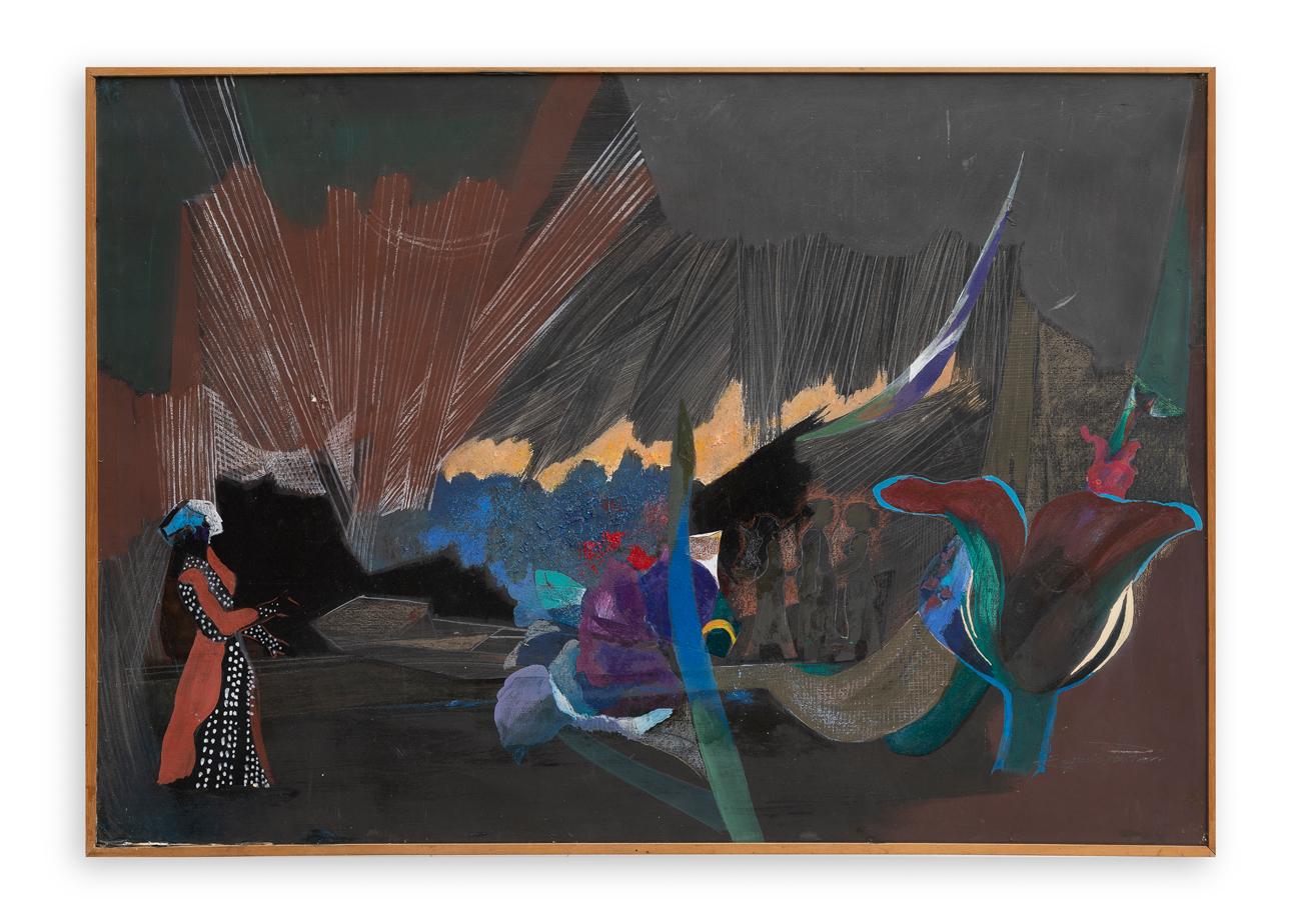 EUGENIO PARDINI (1912-2003) - Donna Dell'Egeo, 1989