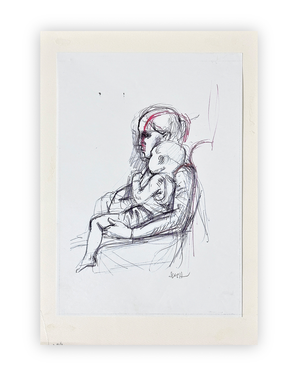 ALBERTO SUGHI (1928-2012) - Maternità