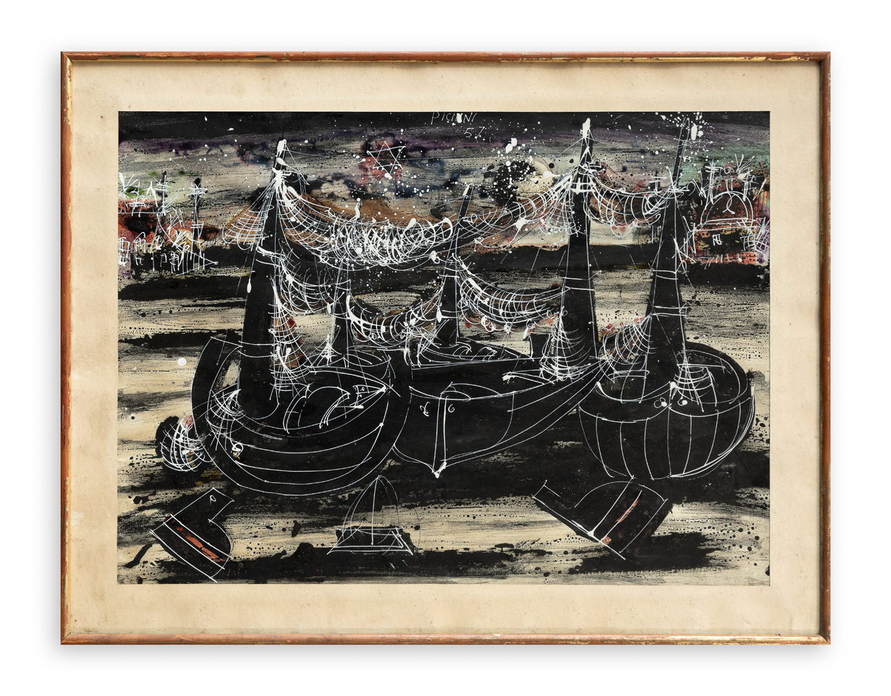GENNARO PICINNI (1933-2022) - Senza Titolo, 1957