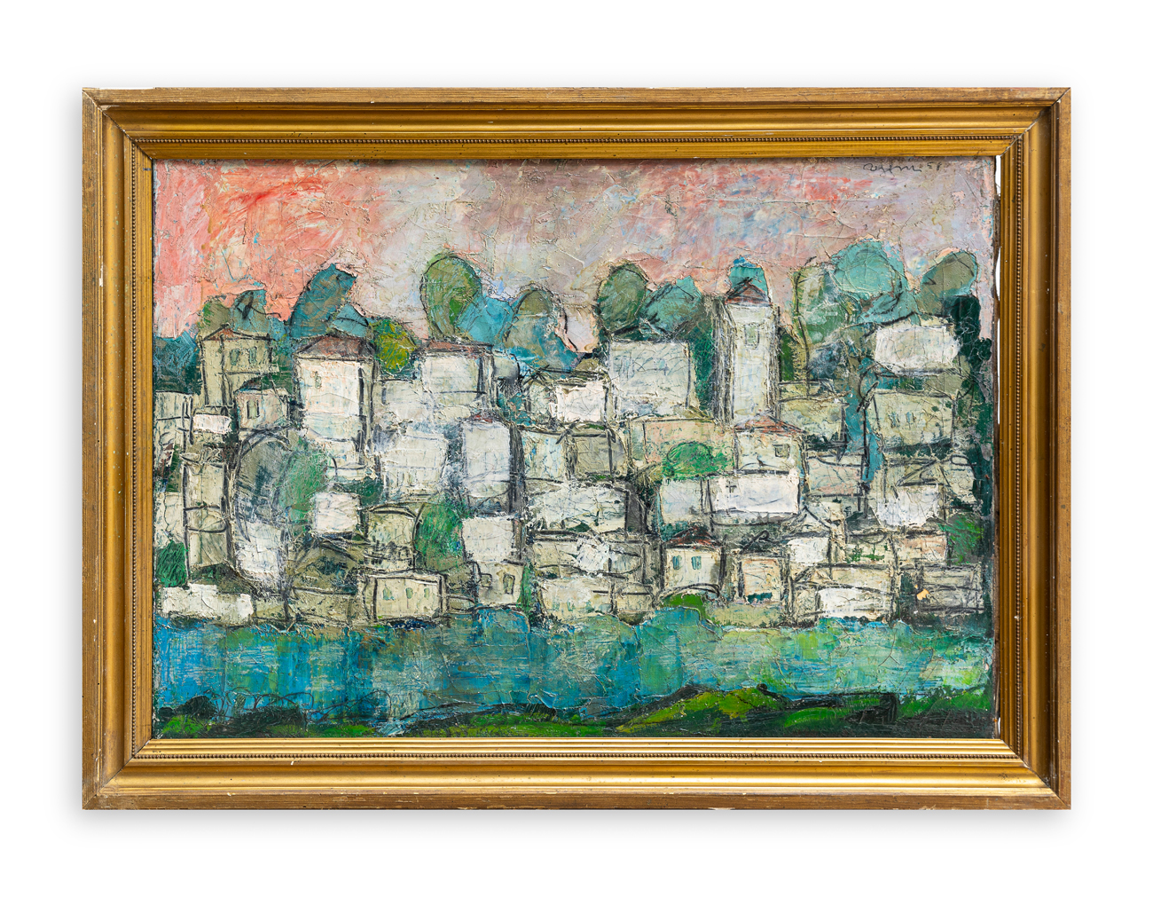 ALBINO REGGIORI (1933-2006) - Senza Titolo, 1958