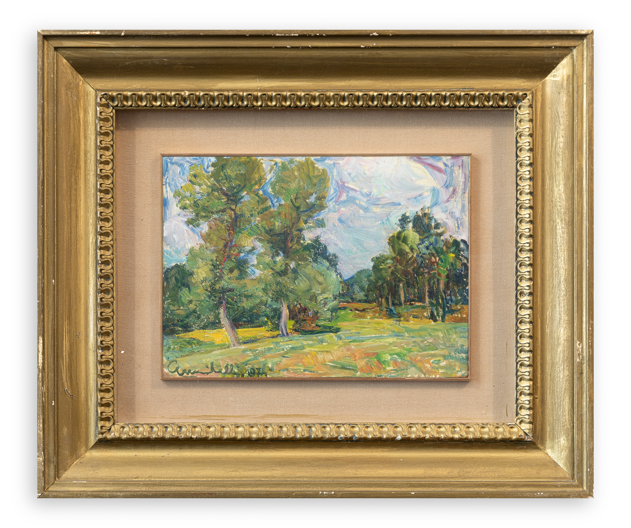GIULIO VITO MUSITELLI (1901-1990) - Sull'Appennino Piacentino, 1974