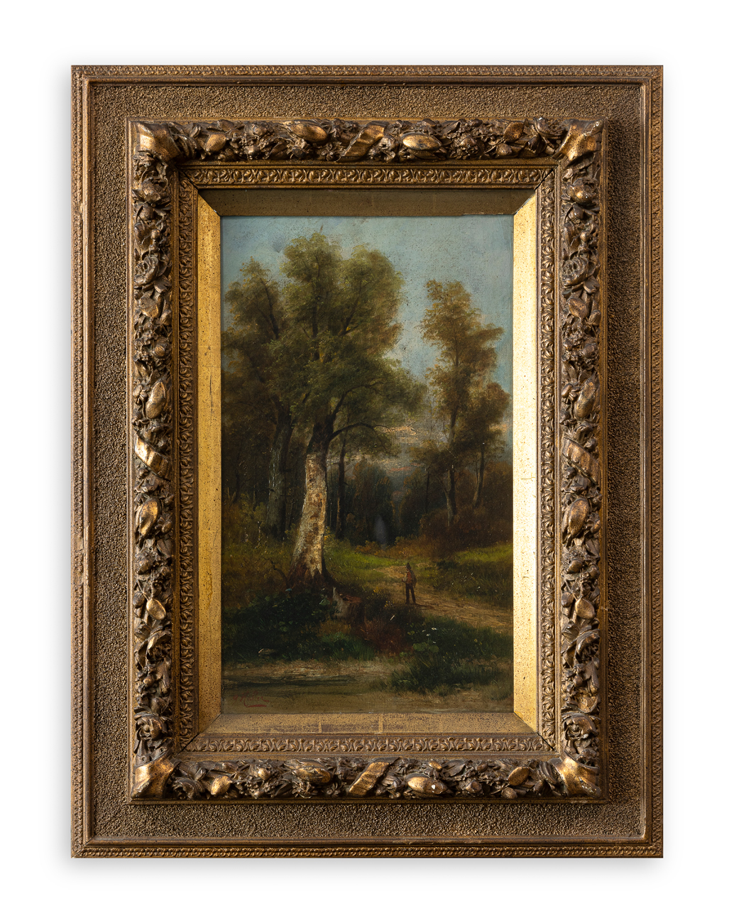 GEORGE HALLER (1829-1896) - Senza Titolo