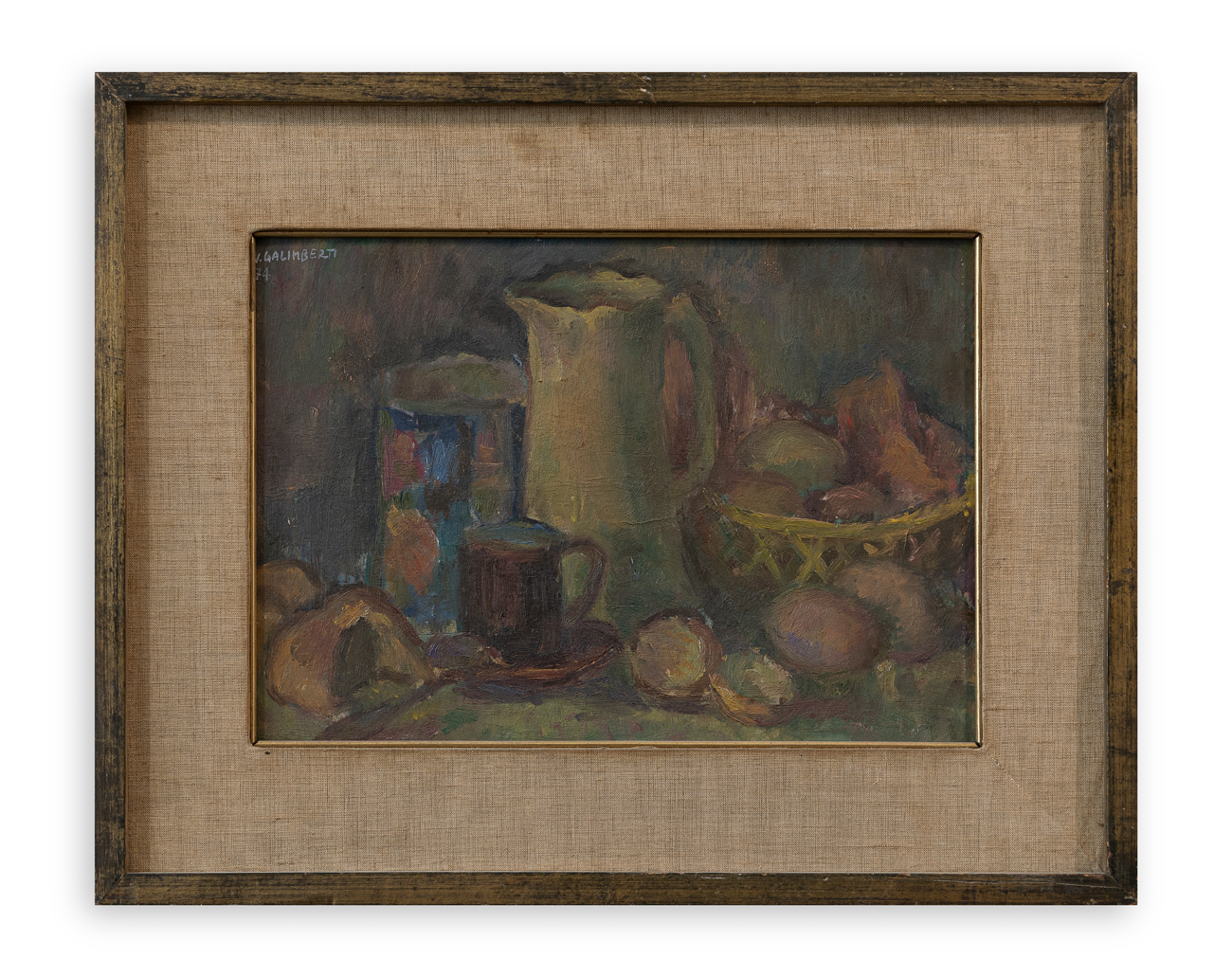 VITALIANO GALIMBERTI (1927-2014) - Senza Titolo (Natura morta), 1974