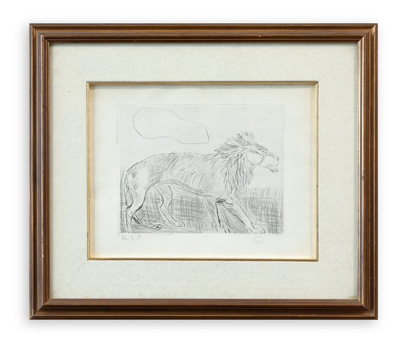 ANTONIO LIGABUE (1899-1965) - Leone n.1