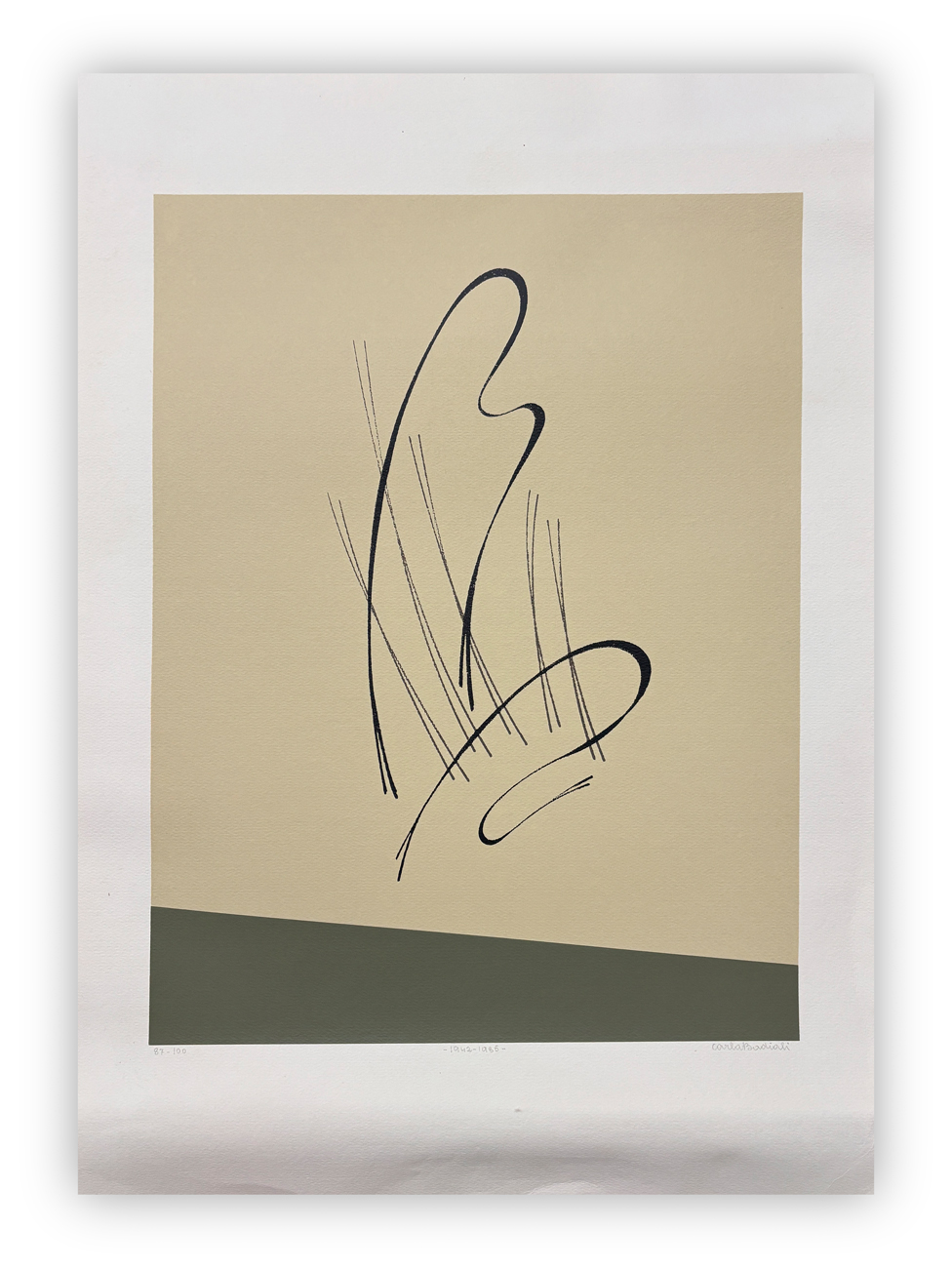 CARLA BADIALI (1907-1992) - Senza Titolo, 1942-1985