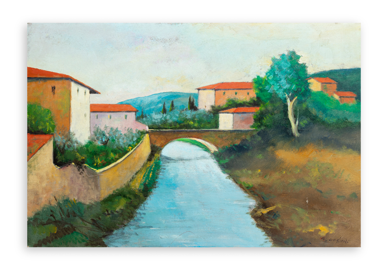 GIUSEPPE GAGLIARDI - Paesaggio Toscano