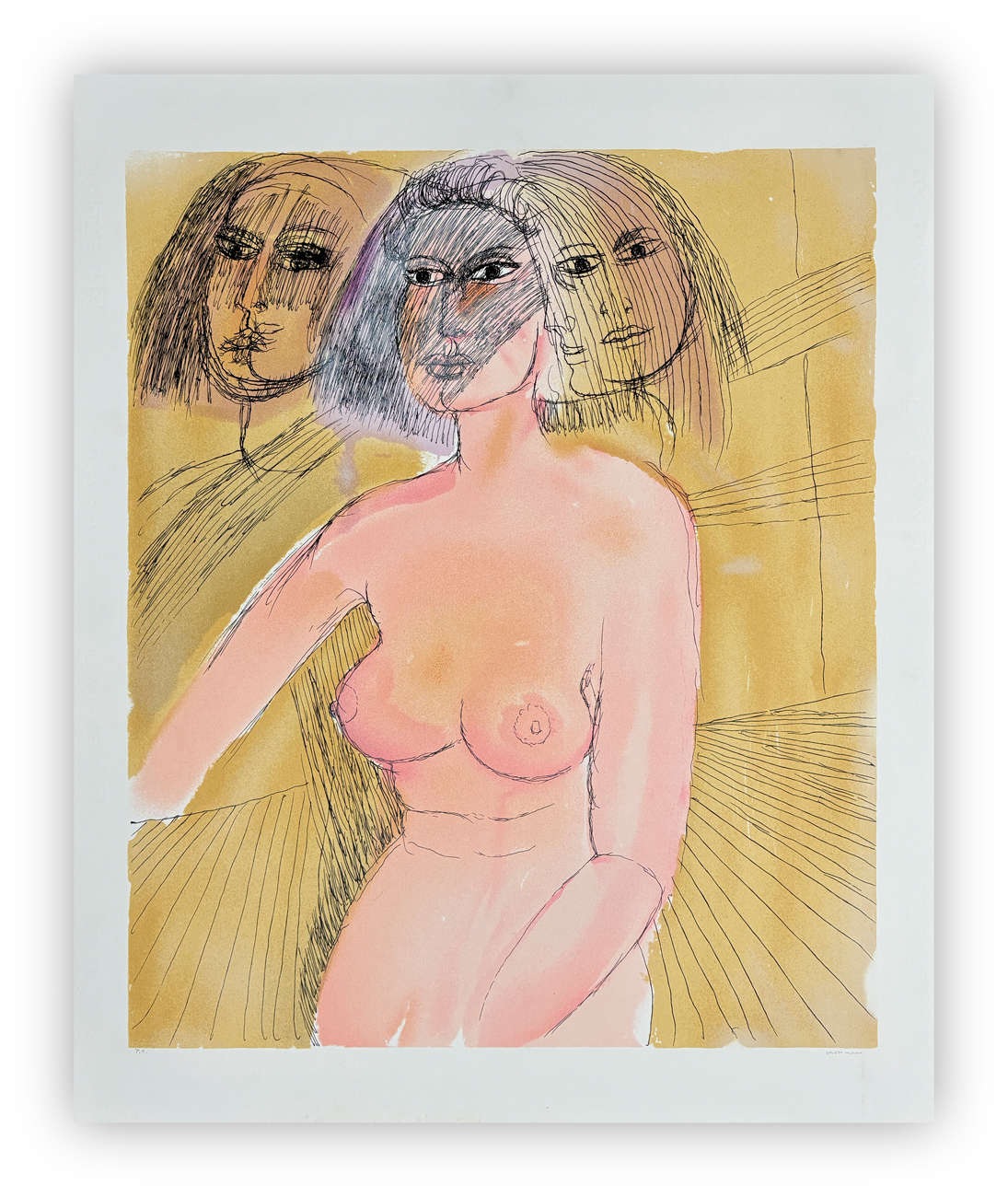 BRUNO CASSINARI (1912-1992) - Senza Titolo