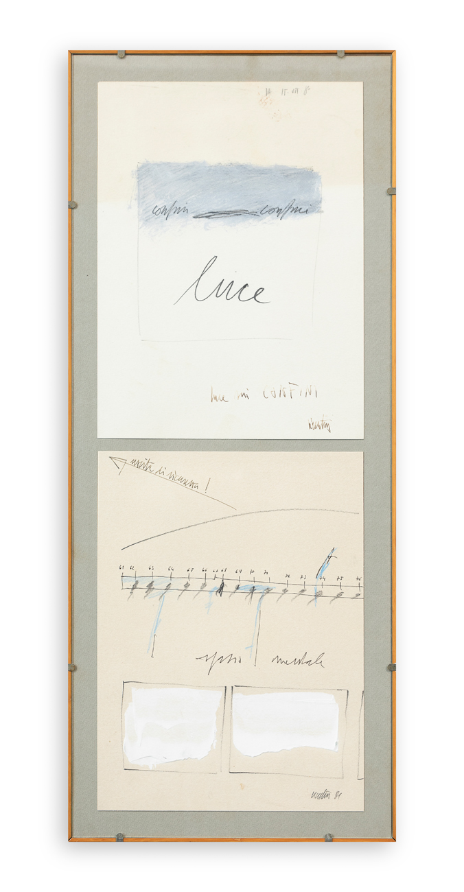 GIORGIO VICENTINI (1951) - Lotto unico di 2 opere