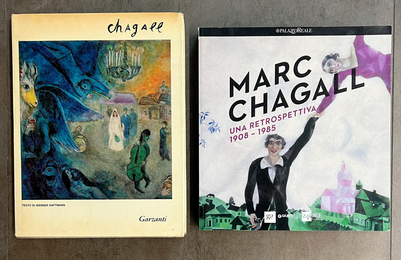 MARC CHAGALL - Lotto unico di 2 cataloghi