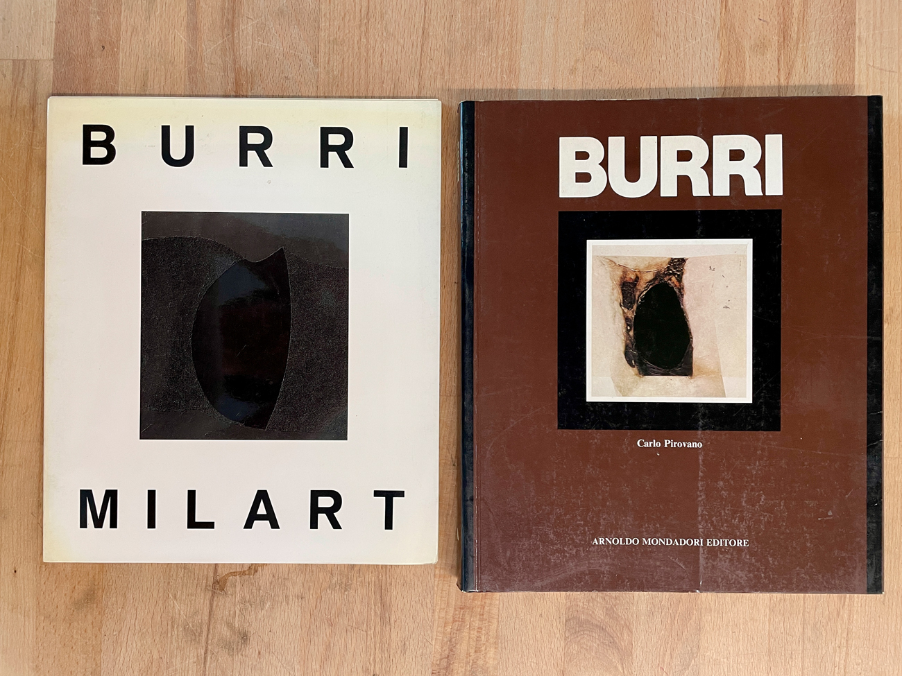 ALBERTO BURRI - Lotto unico di 2 cataloghi