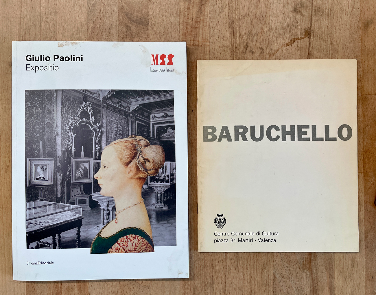 GIANFRANCO BARUCHELLO E GIULIO PAOLINI - Lotto unico di 2 cataloghi