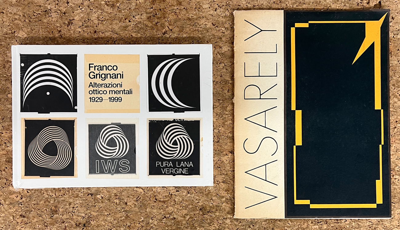 VICTOR VASARELY E FRANCO GRIGNANI - Lotto unico di 2 cataloghi