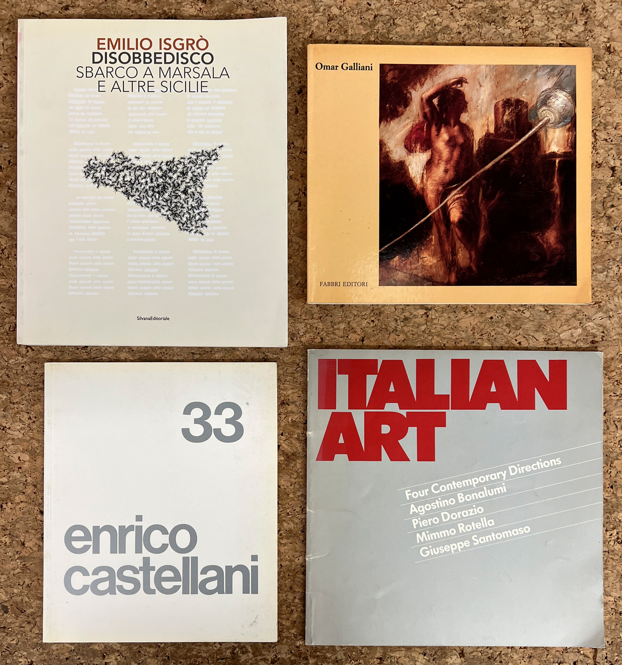 ARTE ITALIANA DEL DOPOGUERRA - Lotto unico di 4 cataloghi