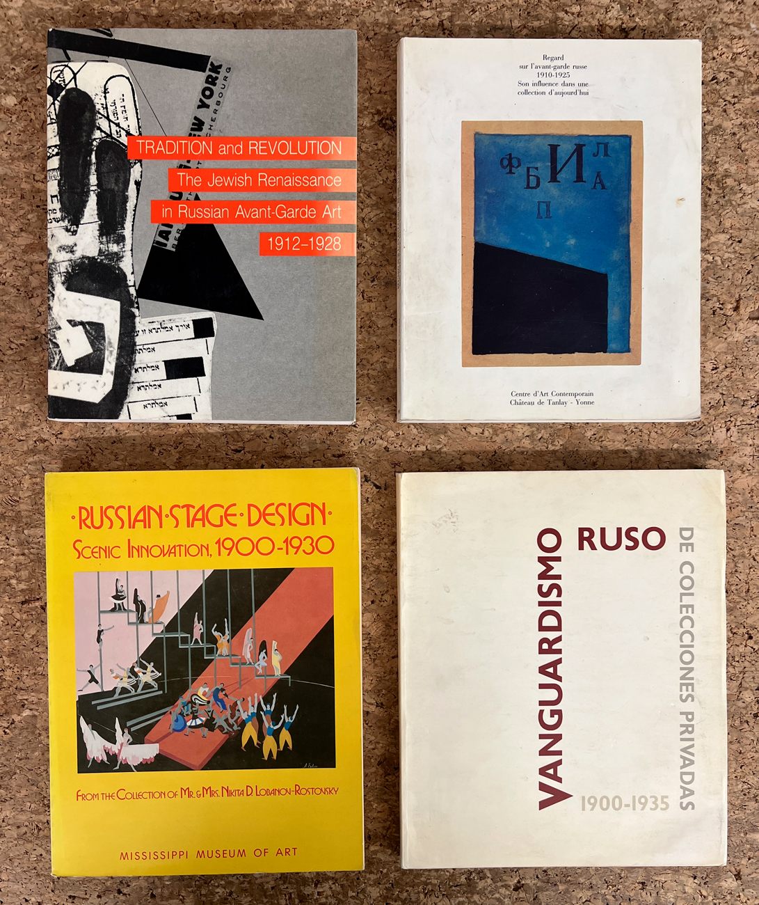 AVANGUARDIA RUSSA - Lotto unico di 4 cataloghi