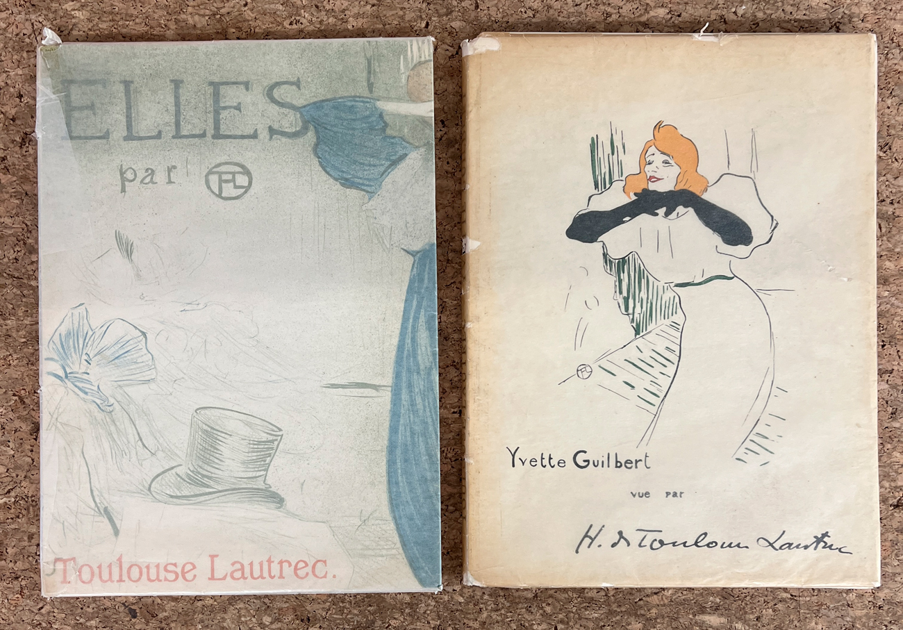 TOULOUSE-LAUTREC - Lotto unico di 2 cataloghi