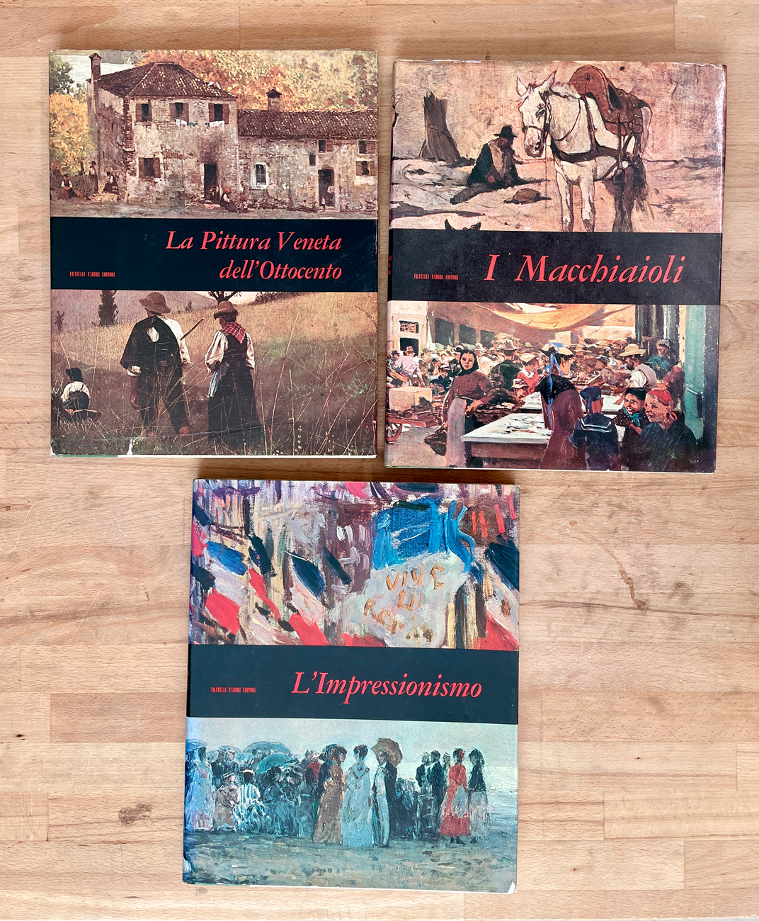 PITTURA DELL'OTTOCENTO - Lotto unico di 3 cataloghi