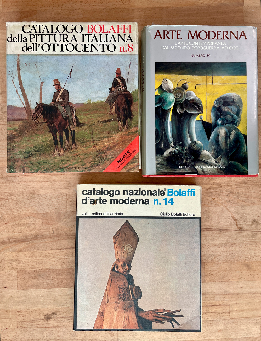 ANNUARI D'ARTE DI OTTOCENTO E NOVECENTO - Lotto unico di 3 cataloghi