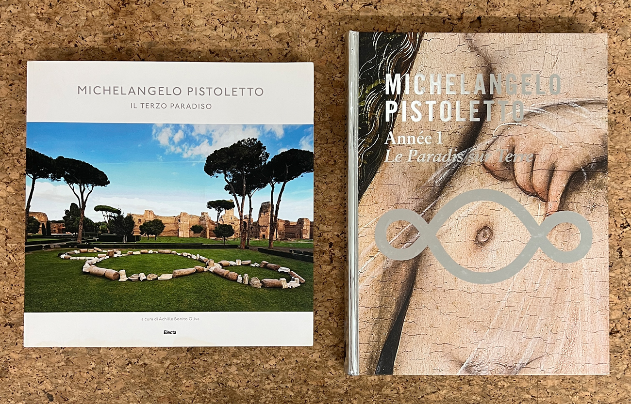 MICHELANGELO PISTOLETTO - Lotto unico di 2 cataloghi