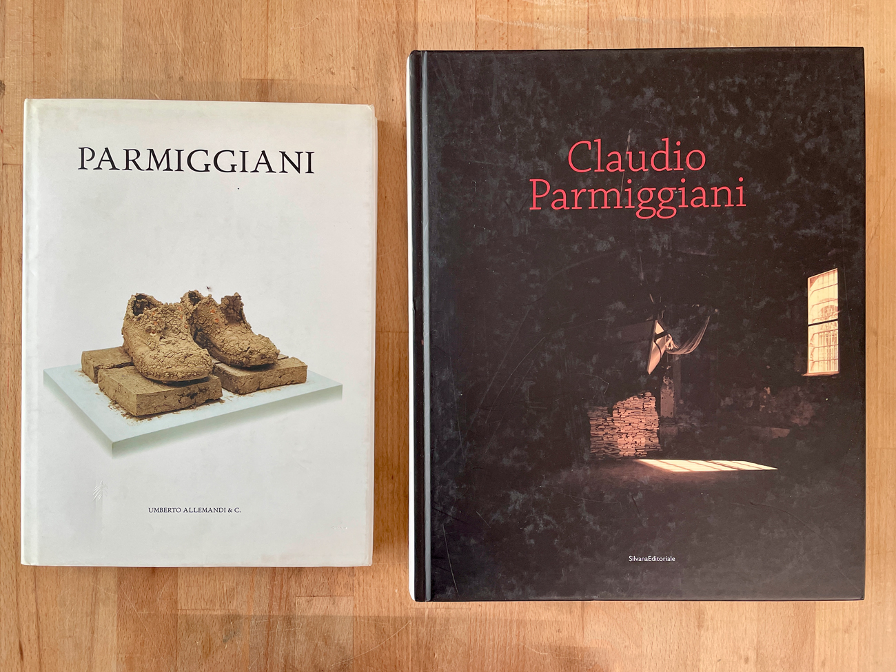 CLAUDIO PARMIGGIANI - Lotto unico di 2 cataloghi