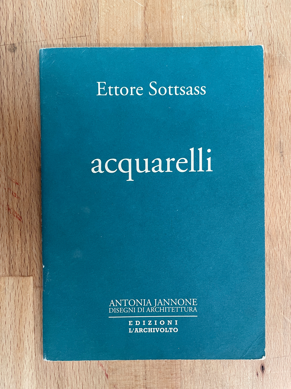 ETTORE SOTTSASS - Ettore Sottsass. Acquarelli, 1994