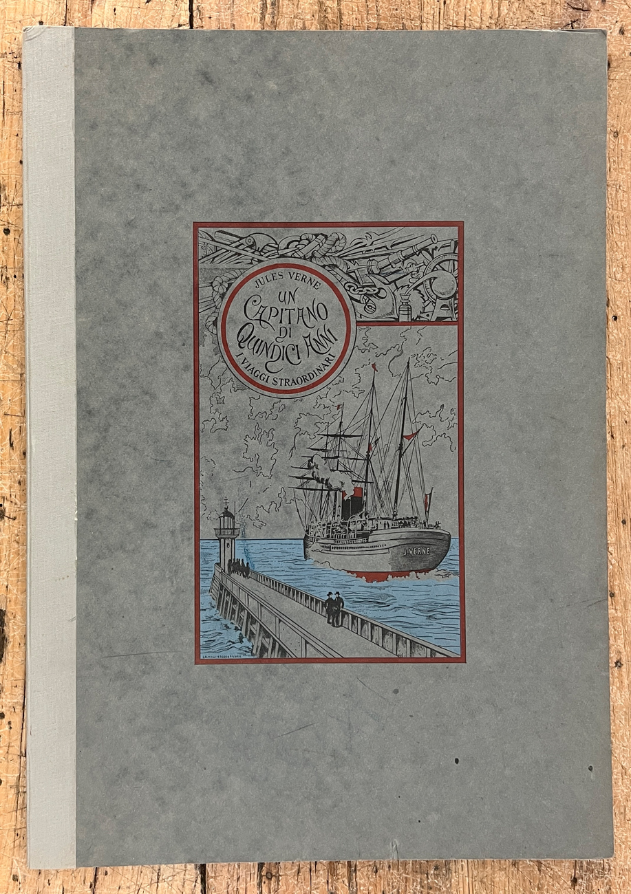 JANNIS KOUNELLIS - Jules Verne. Un capitano di quindici anni. I viaggi straordinari, 1980