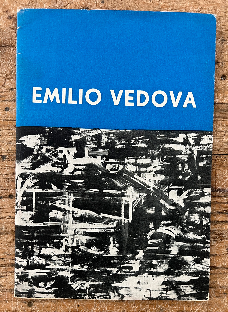 CATALOGHI AUTOGRAFATI (EMILIO VEDOVA) - Emilio Vedova. Malarz z wenecji, 1958