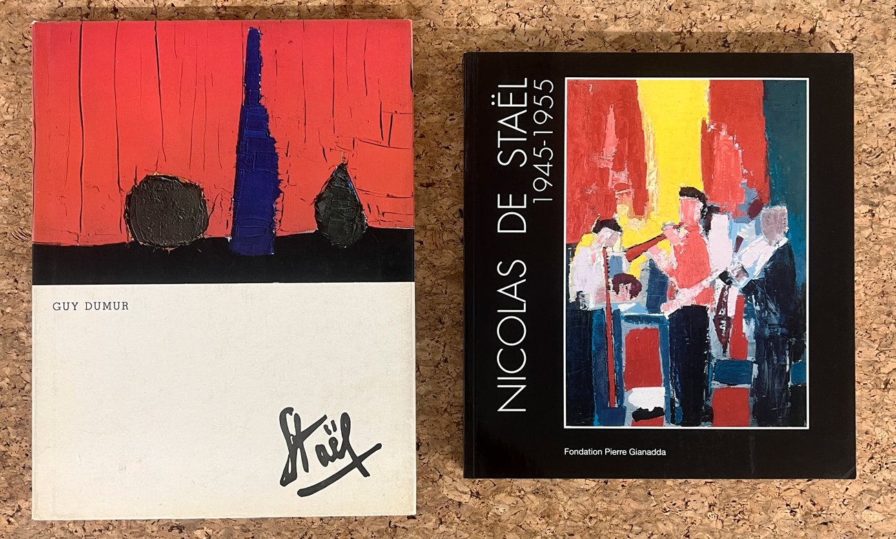 NICOLAS DE STAËL - Lotto unico di 2 cataloghi