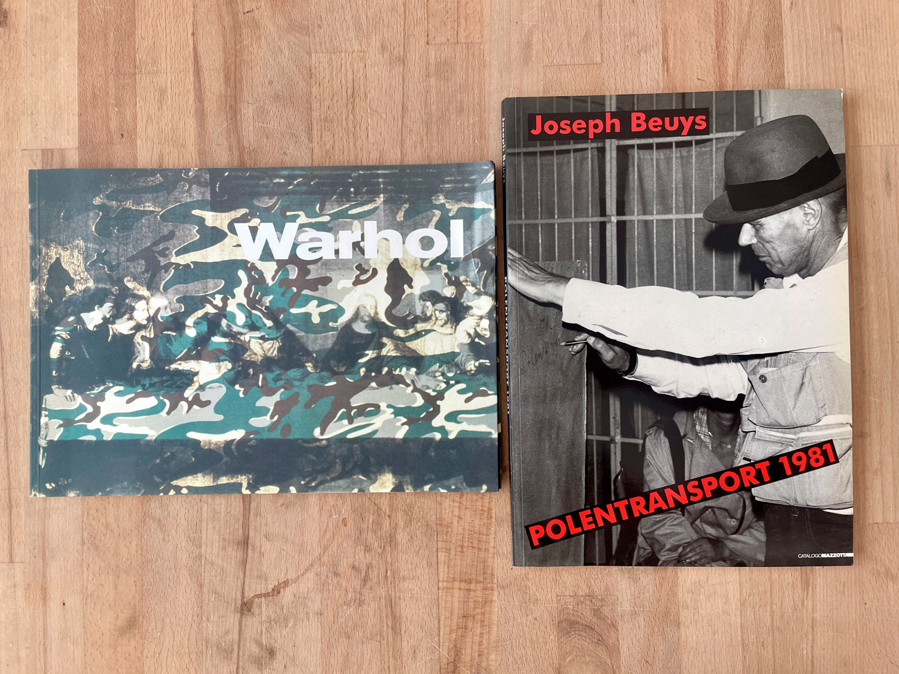 ANDY WARHOL E JOSEPH BEUYS - Lotto unico di 2 cataloghi