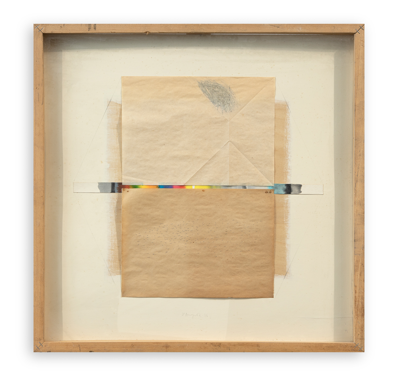 VITTORIO D'AUGUSTA (1937) - Senza Titolo, 1974
