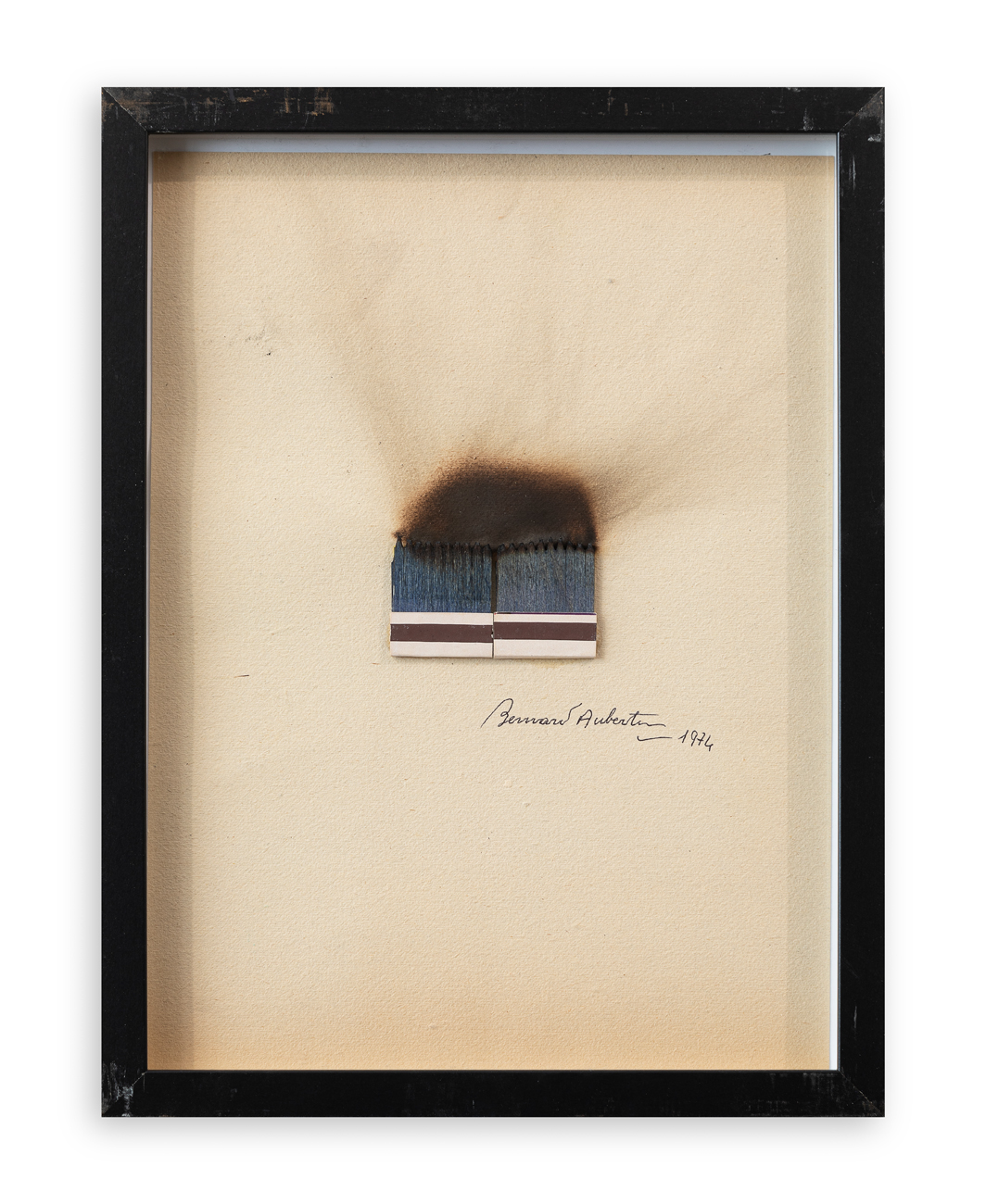 BERNARD AUBERTIN (1934-2015) - Dessin de feu, 1974