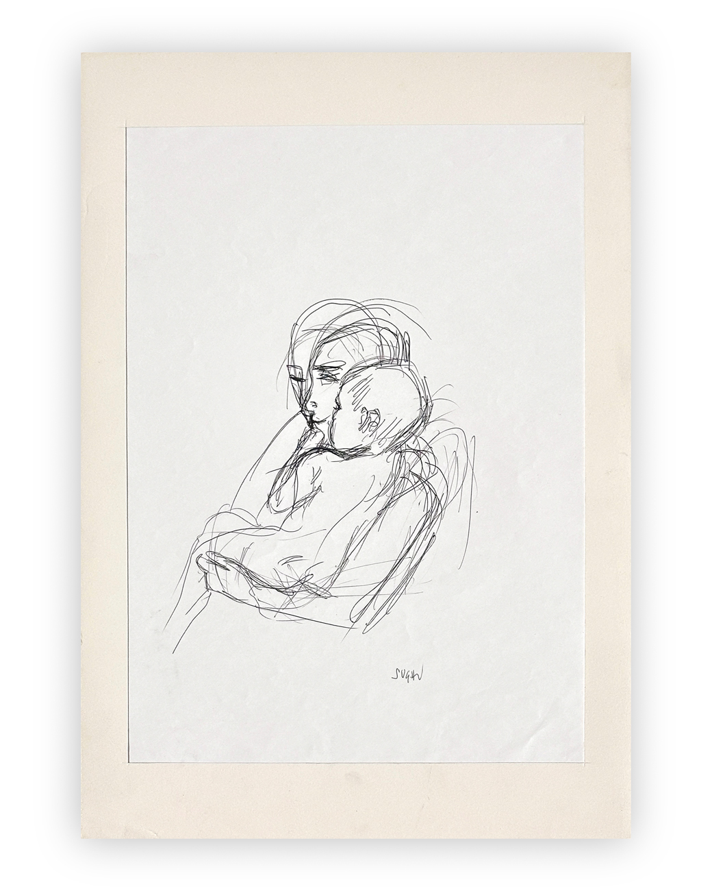 ALBERTO SUGHI (1928-2012) - Maternità, 2002