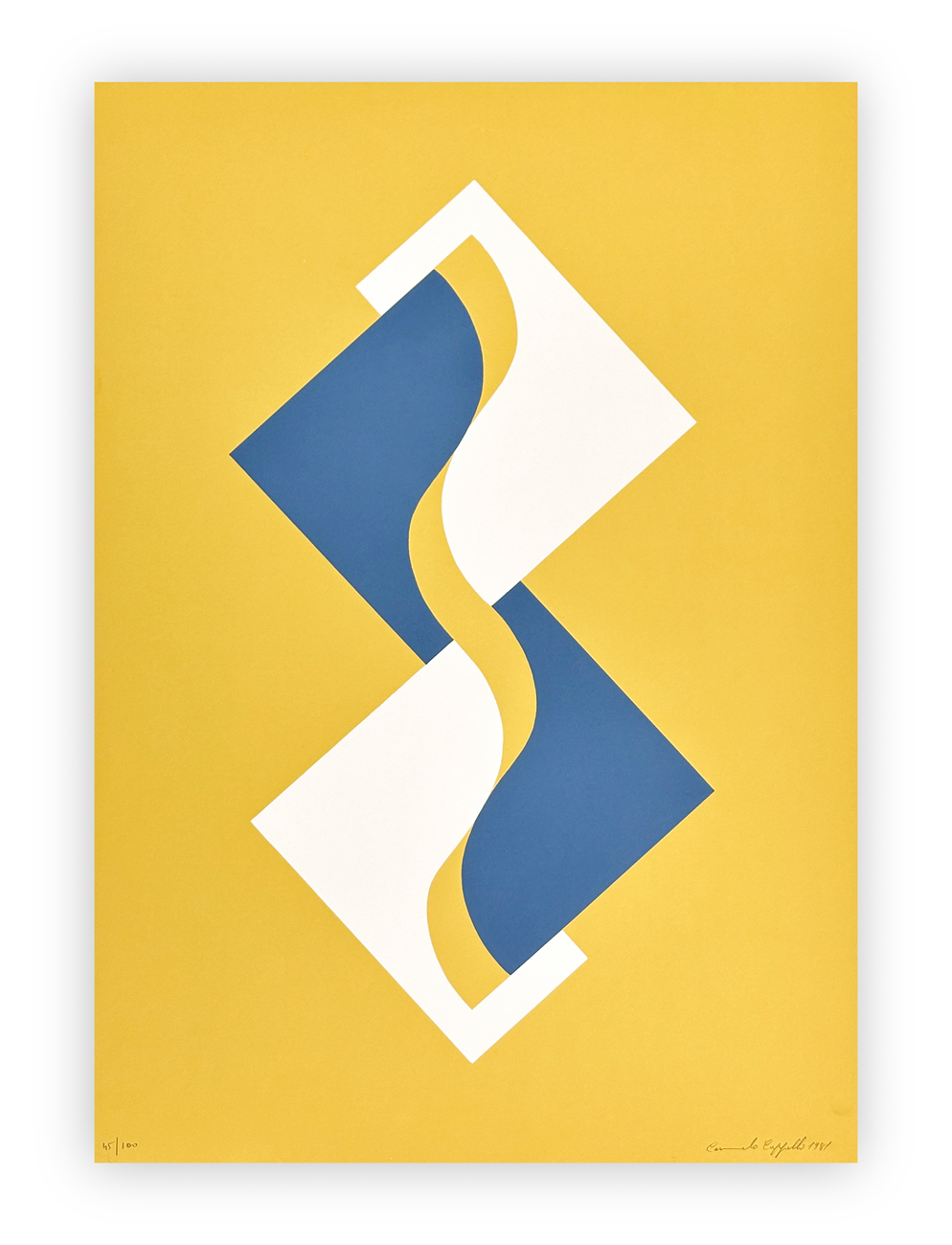 CARMELO CAPPELLO (1912-1996) - Senza Titolo, 1981