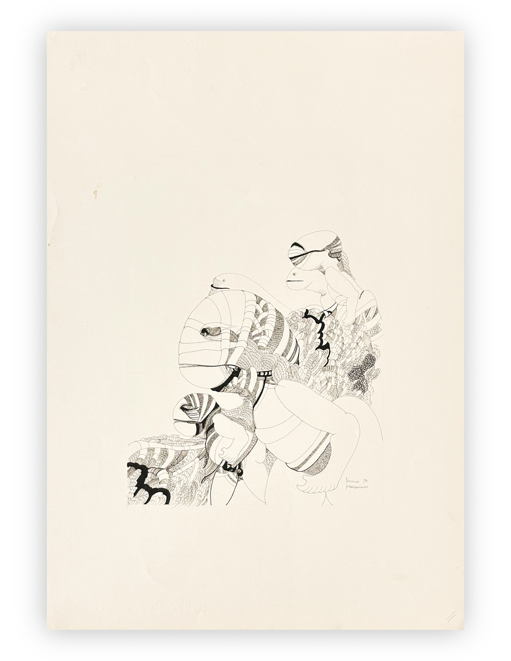 TONINO CRAGNOLINI (1937) - Senza Titolo, 1973