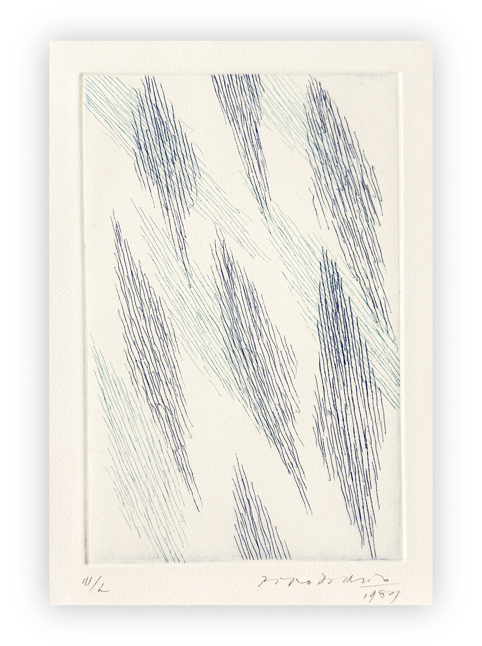 PIERO DORAZIO (1927-2005) - Senza Titolo, 1989