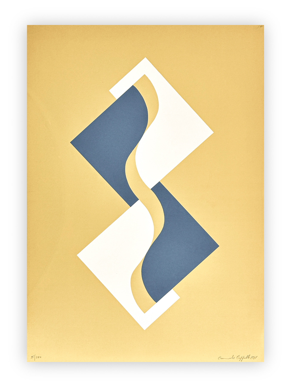 CARMELO CAPPELLO (1912-1996) - Senza Titolo, 1981