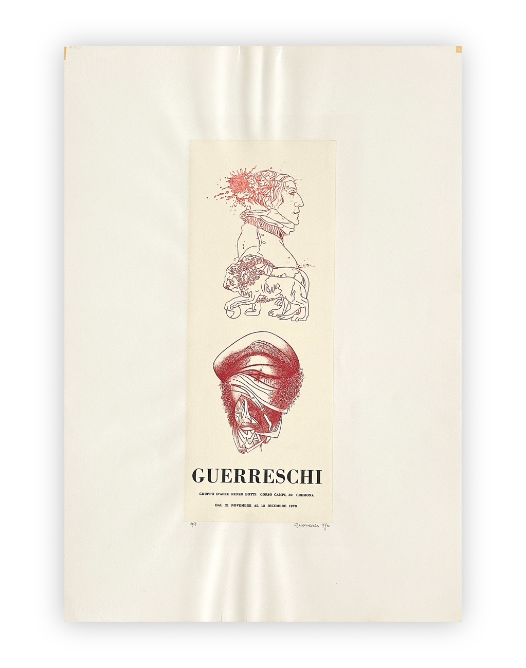 GIUSEPPE GUERRESCHI (1929-1985) - Senza Titolo, 1970