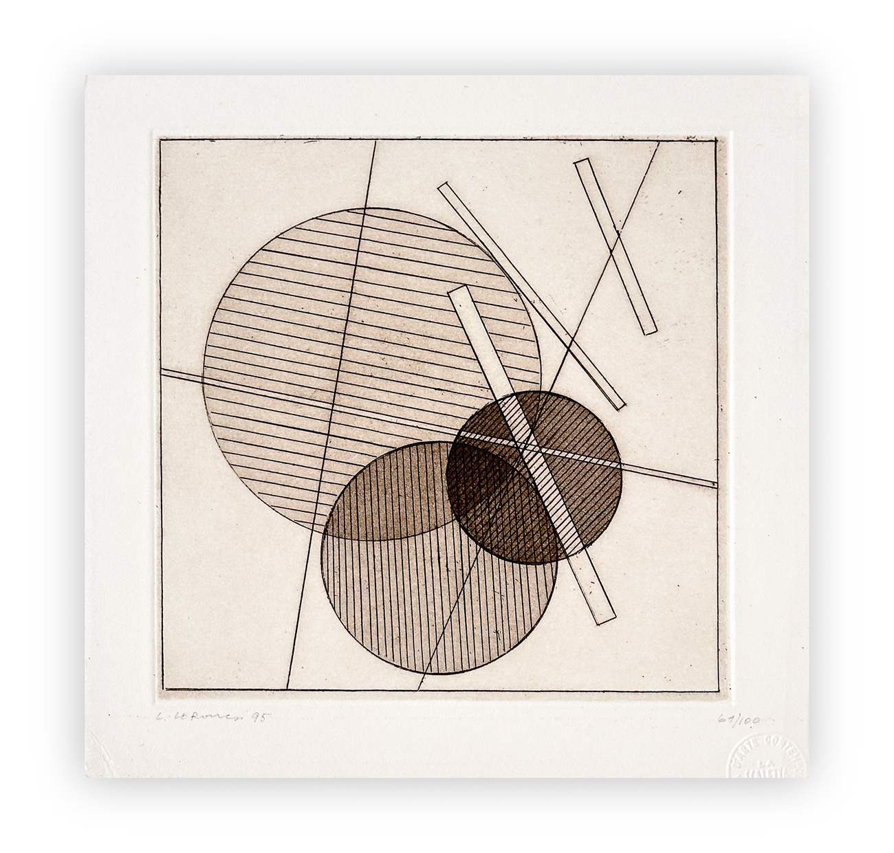 LUIGI VERONESI (1908-1998) - Senza Titolo, 1995