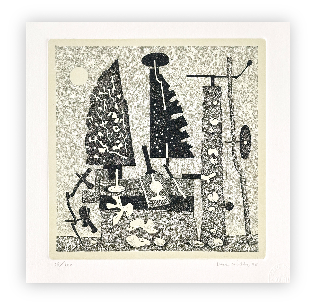 LUCA CRIPPA (1924-2002) - Senza Titolo, 1998