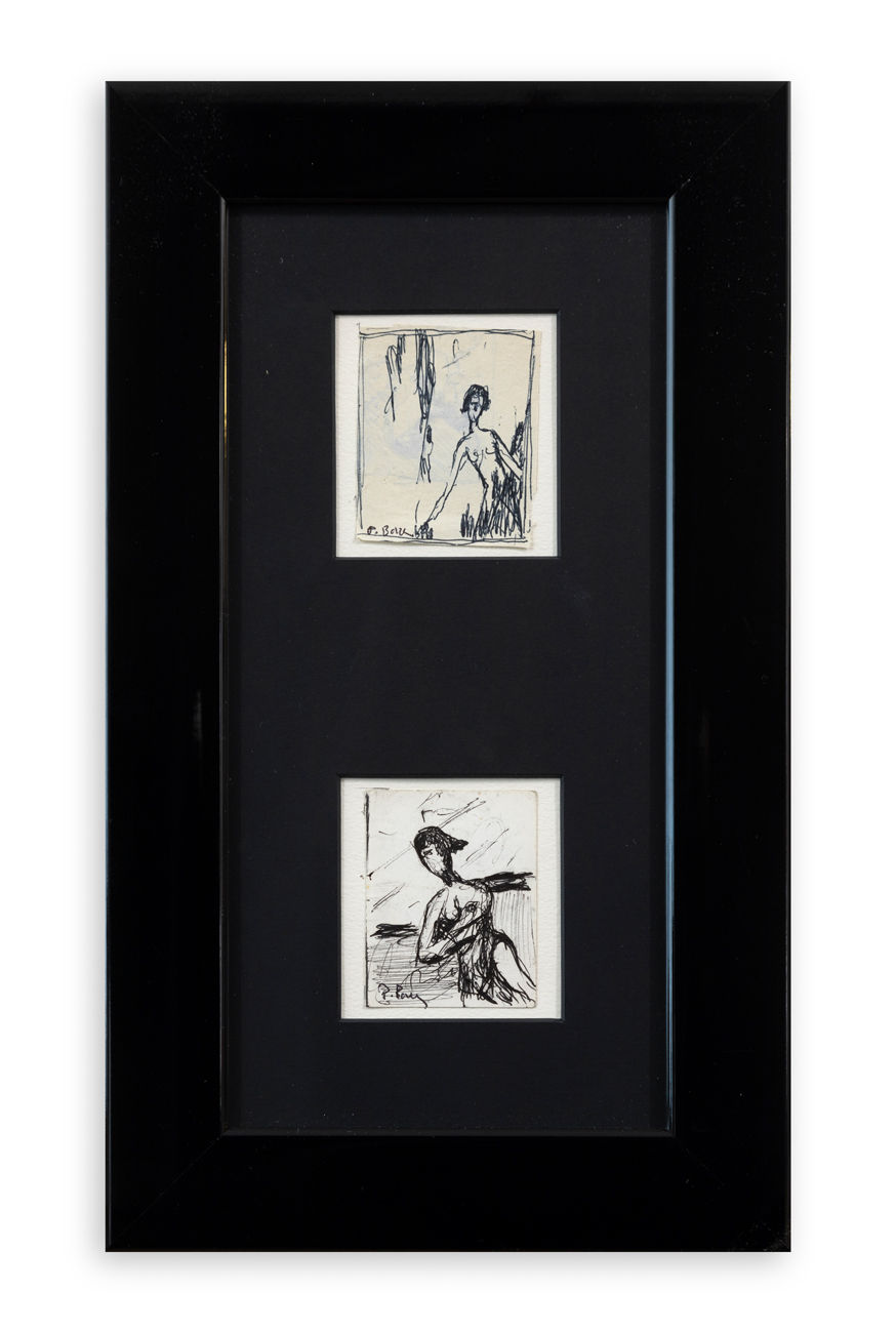 POMPEO BORRA (1898-1973) - Lotto unico di 2 opere