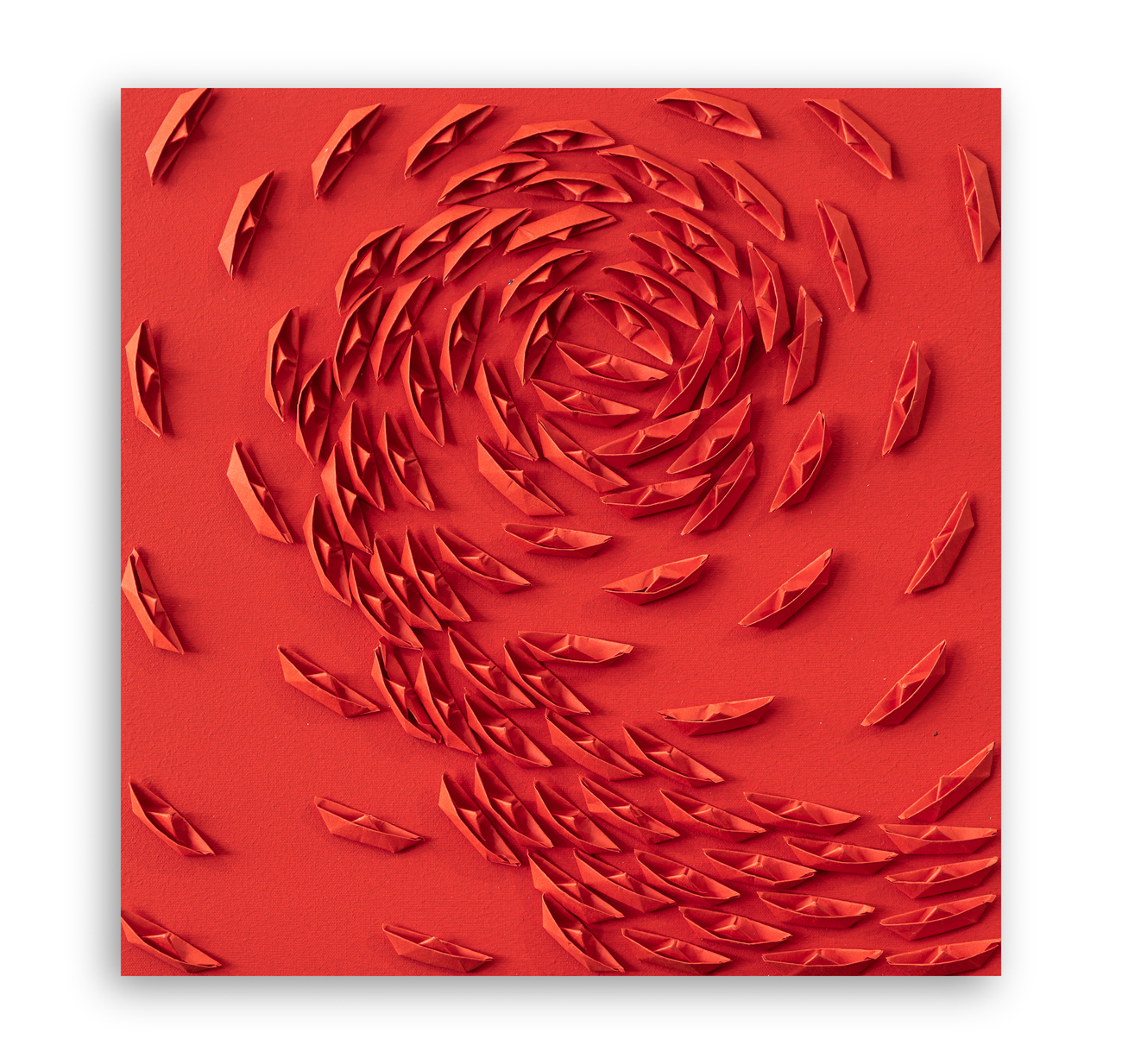 RICCARDO GUSMAROLI (1963) - Vortice Rosso