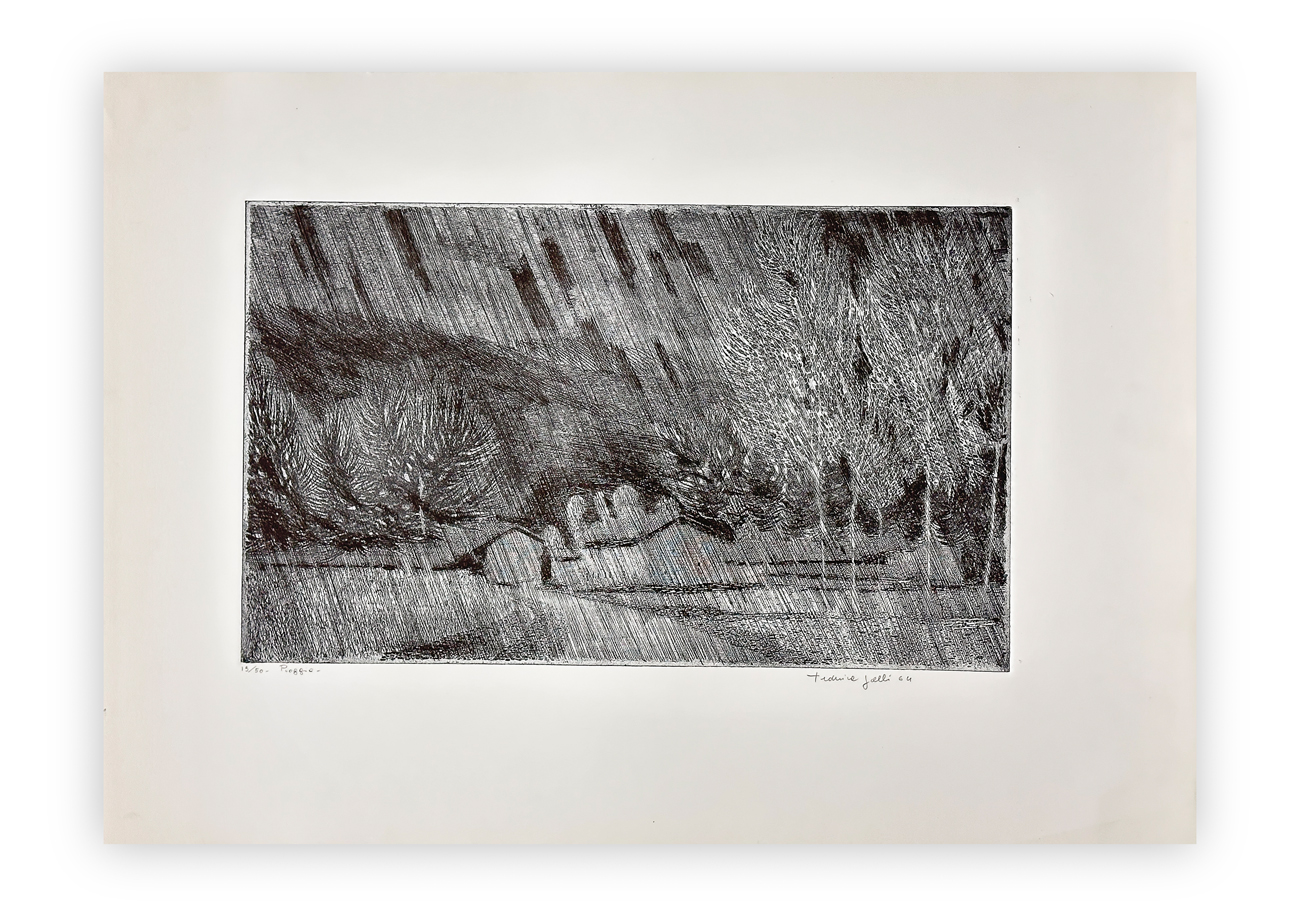 FEDERICA GALLI (1932-2009) - Pioggia, 1964